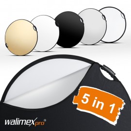 Walimex Pro Reflector 5em1 Confort Wavy - 107cm