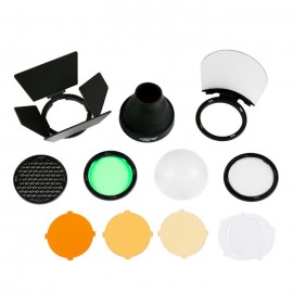 Godox AK-R1 Conjunto de Acessórios Flash Round Head
