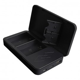 Patona Carregador Duplo USB Canon LP-E6 + Função Powerbank