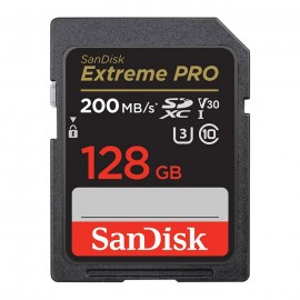 Sandisk SDXC Extreme Pro V30 200MB/s - 128GB