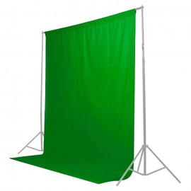 Caruba Fundo em Tecido Verde Chromakey 2x3m