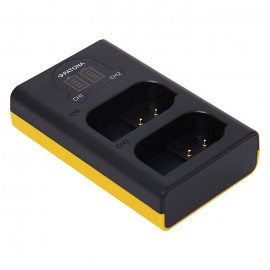 Patona Carregador Duplo para 2 Baterias Panasonic DMW-BLK22