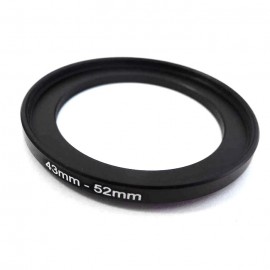 Adaptador de Filtro Step-Up 43mm-52mm