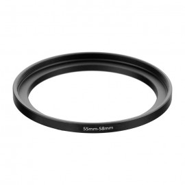 Adaptador de Filtro Step-Up 55mm-58mm