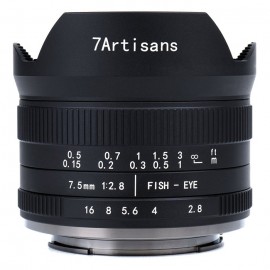 7Artisans 7.5mm f/2.8 Fisheye II para Sony E