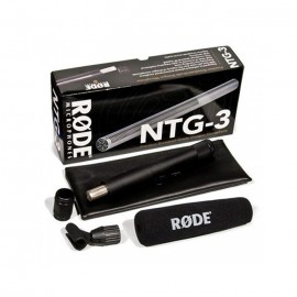 Rode NTG3 - Microfone Shotgun Broadcast