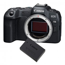 Canon EOS R8 Corpo + Bateria extra