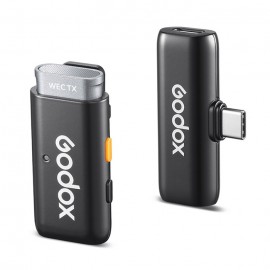 Godox WES2 Kit1 Microfone Lapela Wireless USB-C