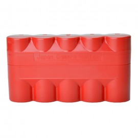 Japan Camera Hunter Film Case - 5 Rolos 120 - Vermelho