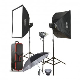 Godox Flash Kit Estúdio 3x MS300