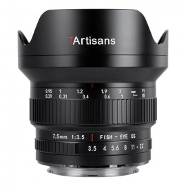 7Artisans 7.5mm f/3.5 Fisheye para Canon EF