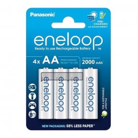 Panasonic Eneloop - 4 Baterias AA 2000mAh 