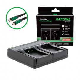 Patona Carregador Dual PD Premium para NP-BX1