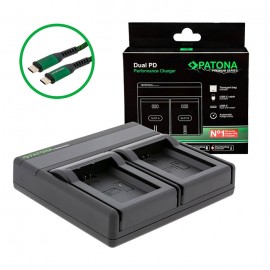 Patona Carregador Dual PD Premium para NP-FW50