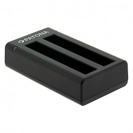 Patona Carregador Duplo USB para 2 Baterias Insta360 X4