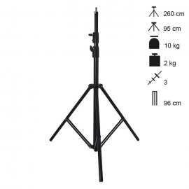 Patona Tripé Estúdio Premium Tripod 260 - 260cm