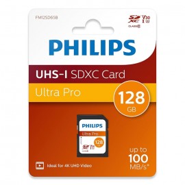 Philips SDXC Ultra Pro V30 100MB/s - 128GB