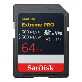 Sandisk SDXC Extreme Pro V90 300MB/s - 64GB