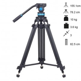 Sirui Kit Tripé Vídeo Alumínio SH-15