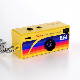 Swiss+Go Câmara Digital Porta-chaves 1984 - Amarela