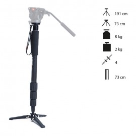 Walimex Pro Monopé Vídeo Carbono MW-20787