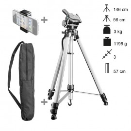 Walimex Pro Tripé Completo WT-3530 - Silver
