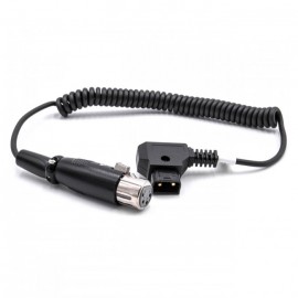 Cabo Adaptador D-Tap a XLR 4-pin