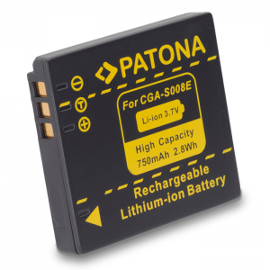 Patona Bateria CGA-S008 e compatíveis (750mAh)
