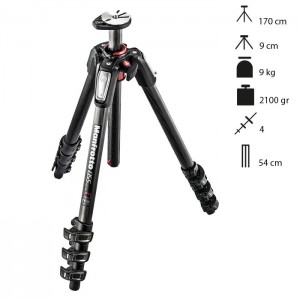 Manfrotto Tripé Carbono MT055CXPRO4