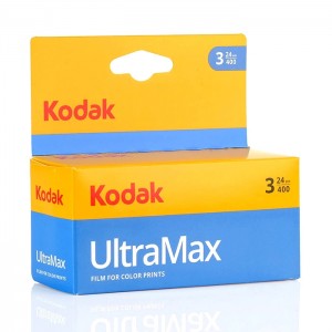 Kodak Rolos UltraMax 400 - 135/24 - Pack 3 (Validade 03/2026)