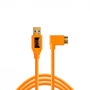 Tether Tools Cabo USB 3.0 Macho A / Micro-B Ângulo Recto - 4,6m