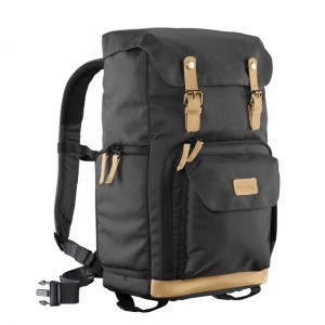 Mantona Mochila Retro Luis - Preto