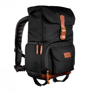Mantona Mochila Retro Luis Junior - Preto