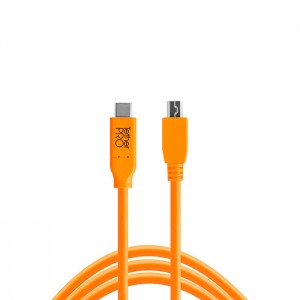 Tether Tools Cabo USB-C / Mini-B 8 Pin - 4,6m