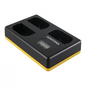 Patona Carregador Triplo USB para Baterias Canon LP-E6 (N)