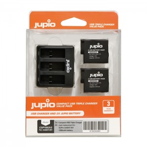 Jupio Pack Energia para GoPro Hero 5 / 6 / 7 / 8 (1260mAh)