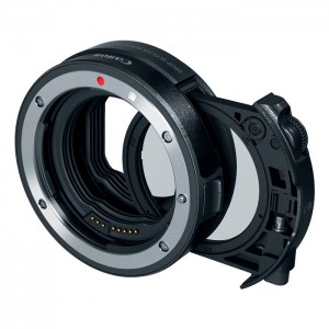 Canon Anel Adaptador EF a corpo RF Drop-In Filter com Filtro Polarizador