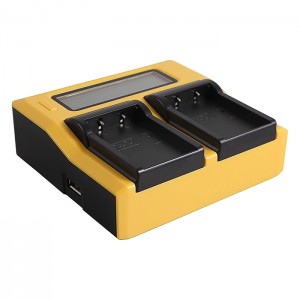 Patona Carregador Duplo LCD para 2 Baterias Fuji NP-T125