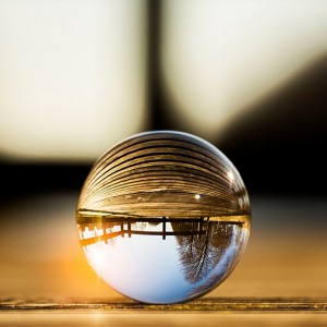 Lensball Bola de Vidro - 90mm