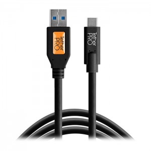 Tether Tools Cabo USB-C / USB 3.0 Macho A Preto - 4,6m