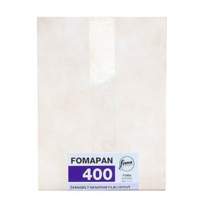 Fomapan 400 4x5 - 50 folhas