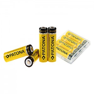 Patona Pack 4 Baterias AA 2450mAh com Box 