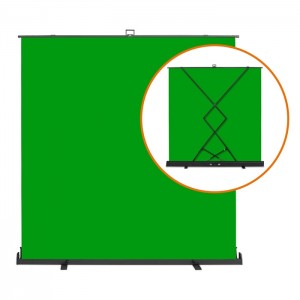 Walimex Pro Fundo Roll-Up 210x220cm - Verde Chromakey