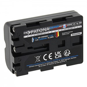Patona Platinum Bateria NP-FM500H com USB-C (2250mAh)