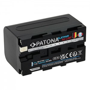 Patona Platinum Bateria NP-F750 com USB-C (7000mAh)