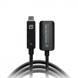 Tether Tools TetherBoost Pro USB-C - Cabo Extensão 5m - Preto