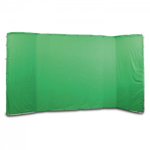 Helios Fundo Panorâmico Chromakey 240x400cm com Estrutura