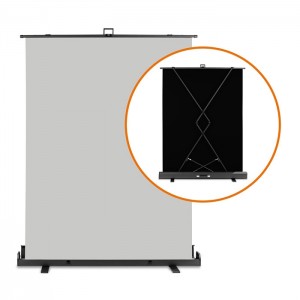 Walimex Pro Fundo Roll-Up 155x200cm - Cinza