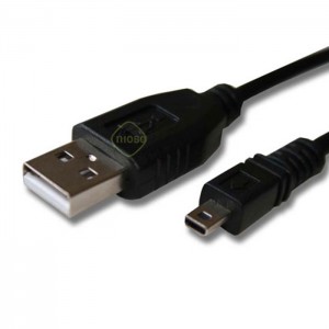 Cabo USB 8-Pin para Nikon similar ao UC-E6 e outros