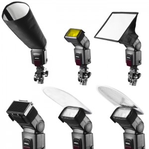 Walimex Pro Conjunto de Acessórios para Flash Compacto